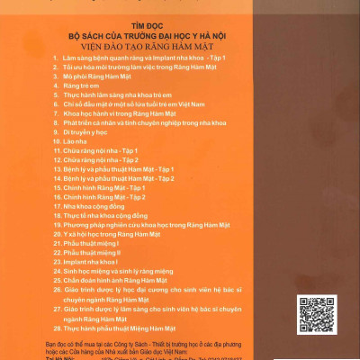 Thực Hành Lâm Sàng Nha Khoa Trẻ Em (Sách dùng cho sinh viên răng hàm mặt) (Tái bản lần thứ nhất năm 2024) - Viện Đào Tạo Răng Hàm Mặt - Trường Đại Học Y Hà Nội (Đồng chủ biên: TS. Trần Thị Mỹ Hạnh, TS. Đào Thị Hằng Nga)