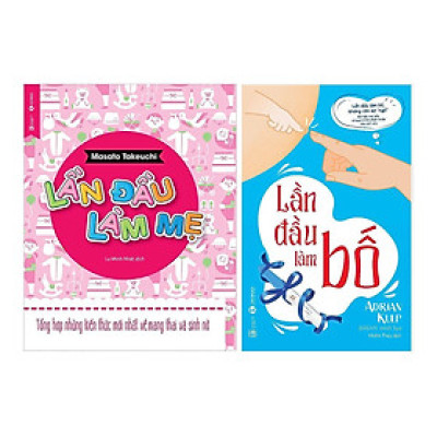 Sách - Lần Đầu Làm Bố + Lần Đầu Làm Mẹ - Combo 2 Cuốn - Thái Hà Books