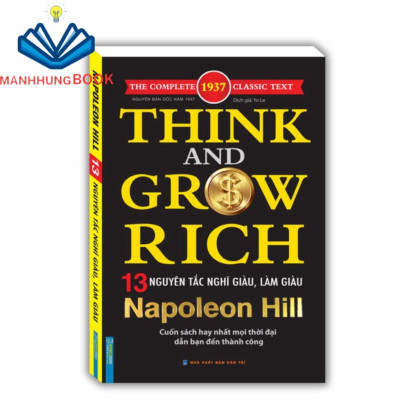 Sách - Combo 2c 13 nguyên tắc nghĩ giàu và làm giàu + Phép tắc của loài Sói (bìa mềm)