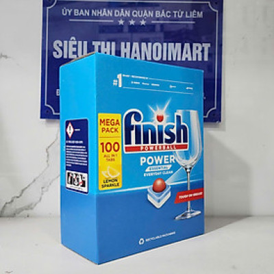 Viên rửa bát Finish All in 1 hộp 50 viên
