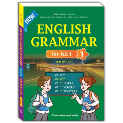 Sách - English Grammar For KET - Có Đáp Án - Combo 2 Tập - Minh Thắng