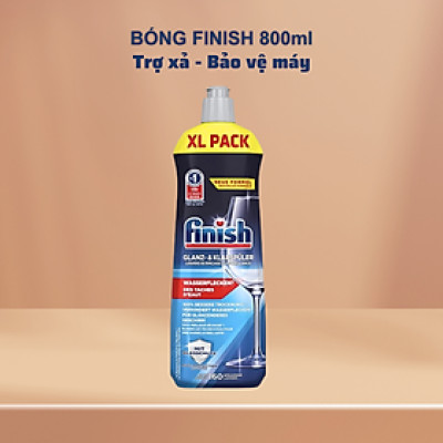 Nước làm bóng Finish 1600ml, hoặc 800ml dung dịch dầu làm bóng bát finish dùng cho máy rửa bát chén 500ml, 400ml