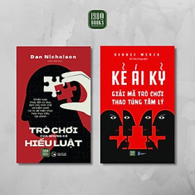Combo Sách - Trò Chơi Của Những Kẻ Hiểu Luật + Kẻ Ái Kỷ: Giải Mã Trò Chơi Thao Túng Tâm Lý