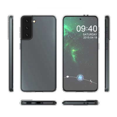 Ốp lưng chống sốc trong suốt siêu mỏng cho Samsung Galaxy S21 Plus hiệu Likgus Crashproof giúp chống chịu mọi va đập - hàng nhập khẩu