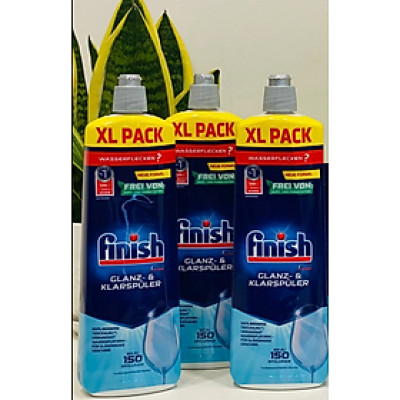 combo 3 chai Nước làm bóng bát finish 800ml dùng cho máy