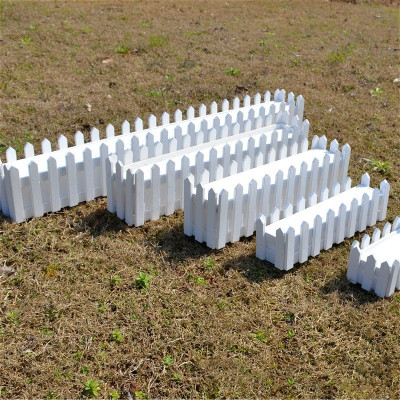 Chậu hàng rào gỗ kèm xốp cắm cây hoa giả - Size từ 30cm đến 100cm - Chậu cây, cây giả, hoa lụa trang trí nhà cửa