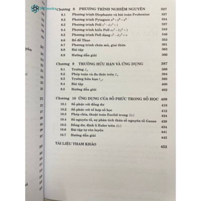 Sách Bài giảng số học dành cho học sinh, giáo viên chuyên toán - Dương Thái Bảo