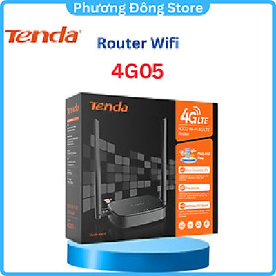 Router Tenda dùng Sim 4G 4G05 N300