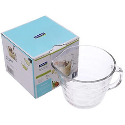 Cốc thủy tinh có vạch chia Hàn Quốc GL1475 dung tích 500ml - Để được trong lò vi sóng