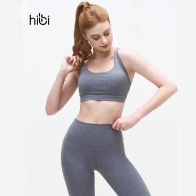  Set đồ tập Yoga Gym Hibi Sports H171 kiểu 4 dây đan phối khoen, kèm mút ngực
