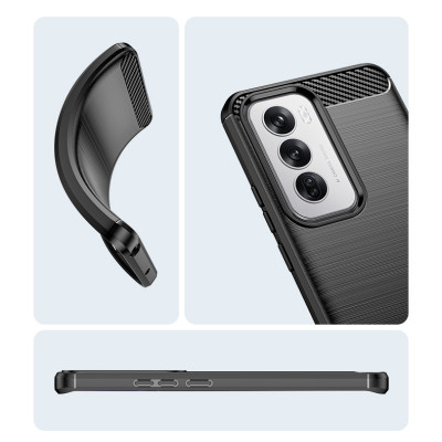 Ốp lưng chống sốc vân kim loại cho OPPO Reno 12 5G hiệu Likgus (chuẩn quân đội, chống va đập, chống vân tay) - hàng nhập khẩu