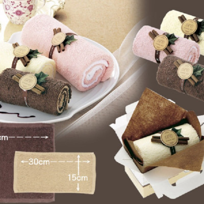 Combo 01 Hộp tăm bông lấy ráy tai Seiwa Pro 180P + 01 Set 02 khăn cuộn cotton loại nhỏ (Giao màu ngẫu nhiên) - Nội địa Nhật Bản 