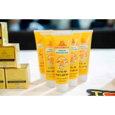 Sữa rửa mặt nghệ mật ong Collagen X3