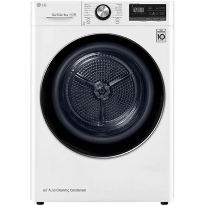 Máy sấy bơm nhiệt LG 9 kg DVHP09W - Hàng chính hãng