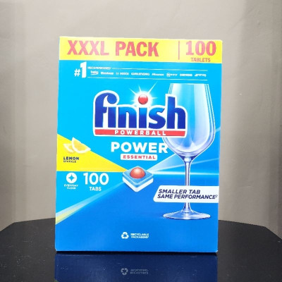Viên rửa bát FINISH ESSENTIAL 100 VIÊN - ĐỨC-Chính Hãng 