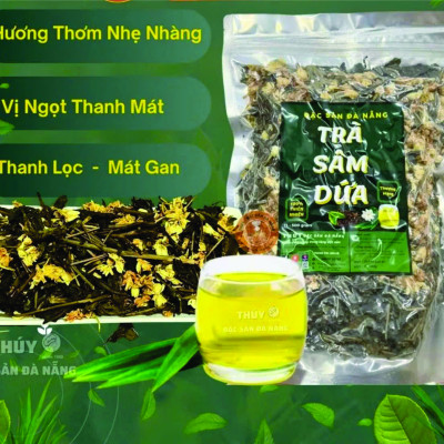Trà Sâm Dứa hoa nhài Thượng Hạng túi 500gr Đặc Sản Đà Nẵng nổi tiếng