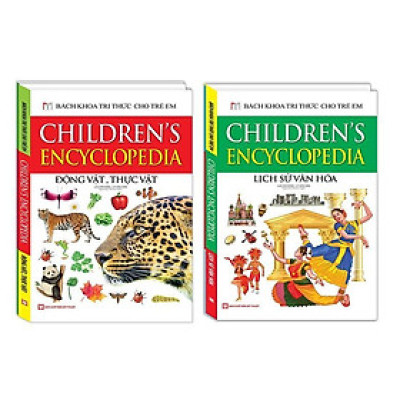 Sách - Bách Khoa Tri Thức Cho Trẻ Em - Động Vật, Thực Vật + Lịch Sử Văn Hóa - Minh Thắng