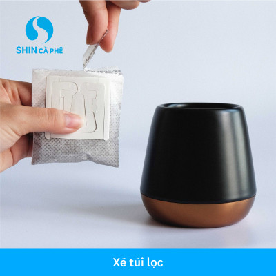 Cà phê A Lưới Blend - SHIN Cà Phê - Phin giấy - Hộp 5 gói