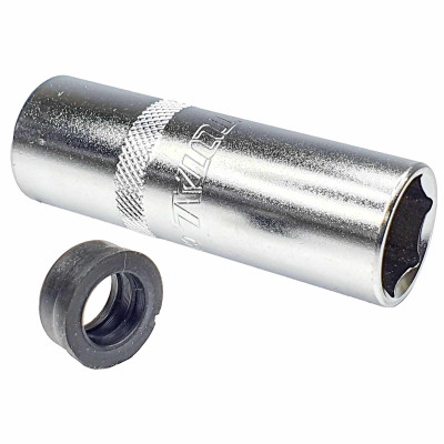ĐẦU TUÝP LỤC GIÁC MỞ BUGI XE MÁY 1/2" TOTAL THSPS12166 - HÀNG CHÍNH HÃNG