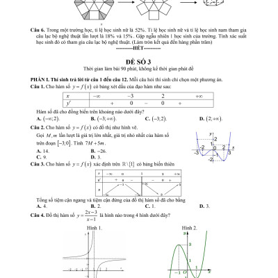 Sách - Tuyển Tập 38 Đề Ôn Thi Tốt Nghiệp Lớp 12 - Môn Toán