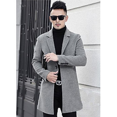 Áo dạ nam Hàn Quốc dáng lửng NAD01