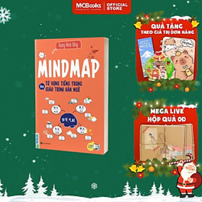 Sách - Mindmap Từ Vựng Tiếng Trung Theo Giáo Trình Hán Ngữ - MCBooks