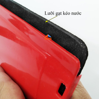 CÂY LAU NHÀ TỰ VẮT 360 ĐỘ CÓ GẠT NƯỚC HOÀNG GIA, HÀNG CAO CẤP, 2 MIẾNG LAU KÈM THEO,SIÊU BỀN