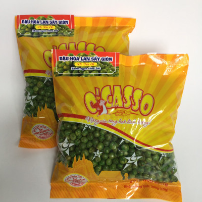 2 Gói Đậu Hòa Lan Sấy Giòn Vị Tỏi Ớt O