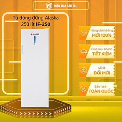 Tủ đông đứng Alaska IF-250 250 lít - hàng chính hãng - chỉ giao HCM