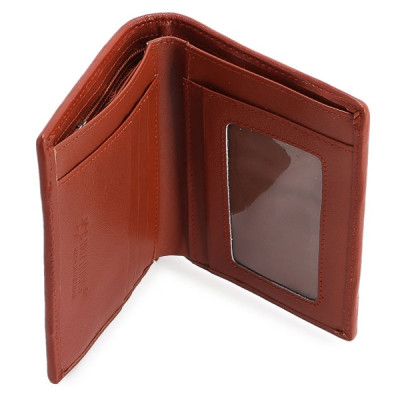 Ví nam da đà điểu màu vàng bò HJ92423-25-29-62 