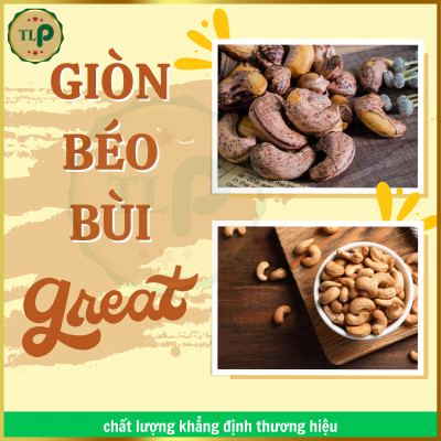 HẠT ĐIỀU RANG MUỐI TÂN LỘC PHÁT - 250G