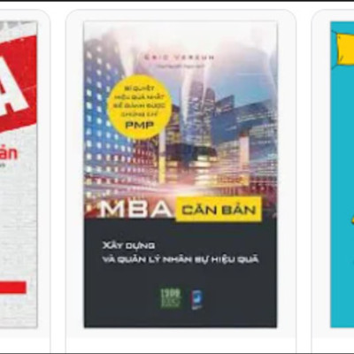 Combo 3 Cuốn Quản Lý Công Việc Hiệu Quả : MBA Căn Bản 