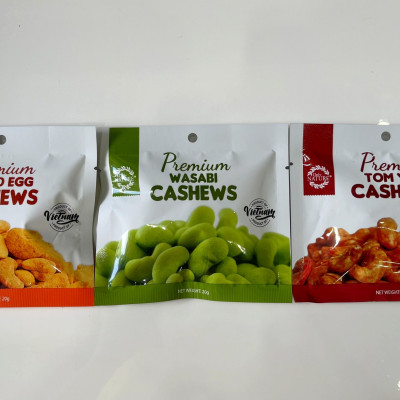 Hạt Điều Tom Yum Only Nature 20gr / Túi Hàng Việt Nam Xuất Khẩu