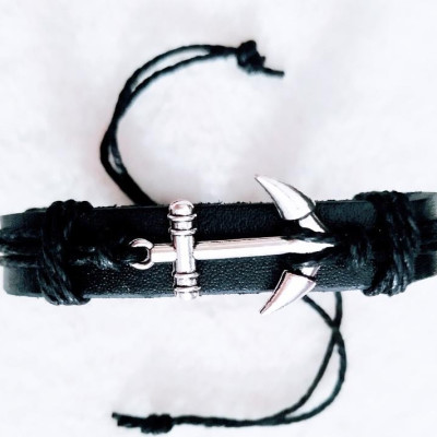 Vòng tay nam da phong cách