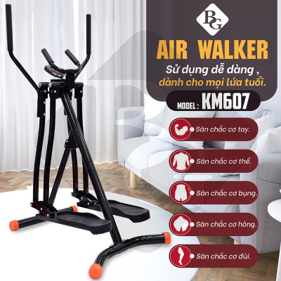 BG - Máy Chạy Bộ Trên Không Cỡ Lớn,Xe đạp thể thao, xe đạp gấp gọn người lớn tùy chỉnh độ nặng, tập thể dục tại nhà Chịu Lực Tốt Siêu Bền