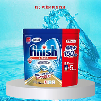 Viên rửa bát Finish Quantum 60 viên hương thường