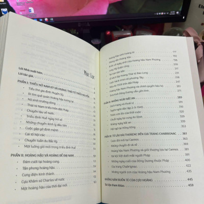 THEO DẤU HOÀNG HẬU NAM PHƯƠNG VÀ VUA BẢO ĐẠI - CÓ KÝ TẶNG CỦA 2 TÁC GIẢ