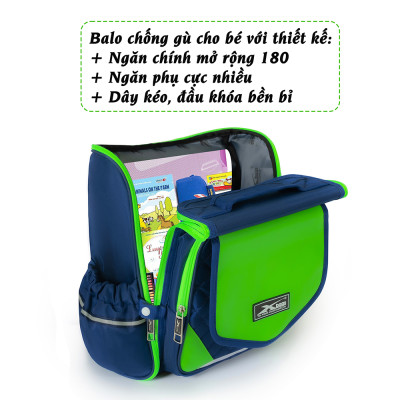 Ba lô chống gù giá rẻ Xbags Xb 3108