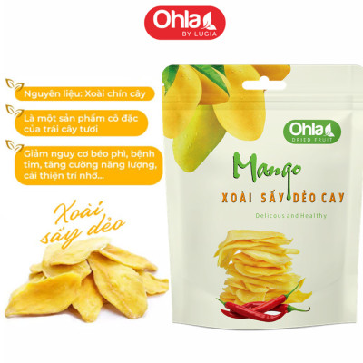 Xoài cay sấy dèo Ohla & Gói 100gram