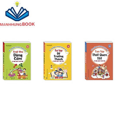 Sách - Combo3c-Kỹ năng quản lý bản thân - Tạo lập thói quen tốt & tự lập để trưởng thành& trái tim dũng cảm