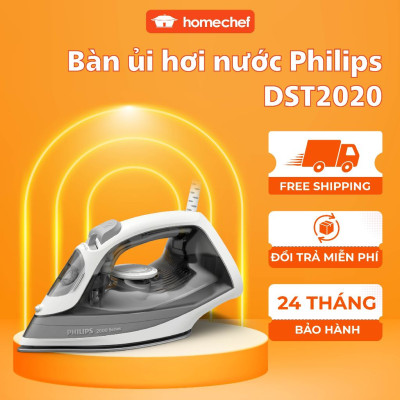 Bàn là, bàn ủi hơi nước Philips DST2020/80 2000W | Hàng Chính Hãng