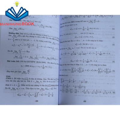 Sách - Bồi dưỡng học sinh giỏi Chuyên khảo dãy số