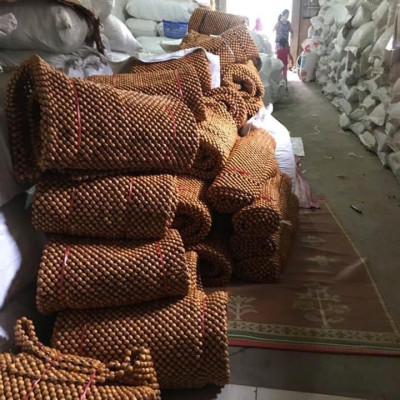 Chiếu Hạt Gỗ Hương Cao Cấp - Kích Thước 2,2mx2m hạt 1.8cm ( video , hình thật )