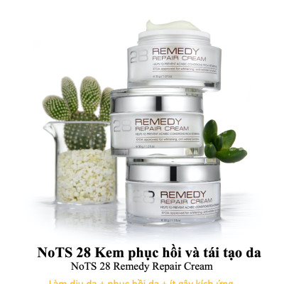 KEM DƯỠNG DA NOTS 28 REMEDY REPAIR CREAM