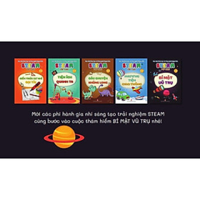 Sách - Bộ Sách Steam For Kids - Khám Phá Các Thí Nghiệm Khoa Học Tương Tác Dành Cho Trẻ Em Từ 6-14 Tuổi - NXB Phụ Nữ
