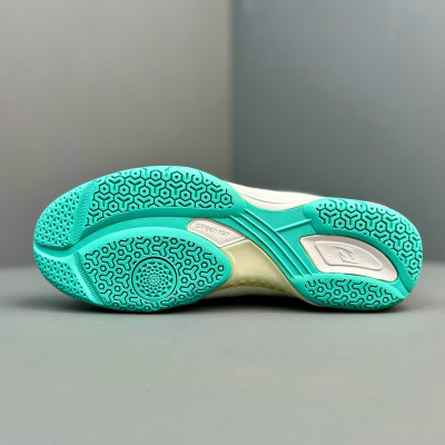 Giày Bóng Bàn Speed Art 28013 Trắng Xanh Mint - Khoáng Khí Tối Đa, Êm Ái, Di Chuyển Linh Hoạt, SIêu Bền Bỉ