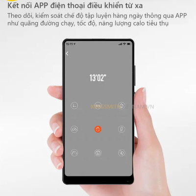 Máy Chạy Bộ Gấp Gọn Xiaomi KingSmith Walkingpad K12 Gấp Gọn Gồm 2 Chế Độ Chạy Có Kết Nối App Công Suất 746 W - Hàng Chính Hãng