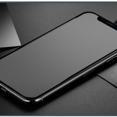 Kính Cường Lực Có Khung Dán Kính Mờ Chống Bám Vân Tay GOR cho Samsung Galaxy S25 Ultra - Hàng Chính Hãng