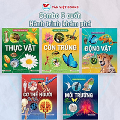 Sách - Hành Trình Khám Phá - Combo 5 Cuốn - Tân Việt Books