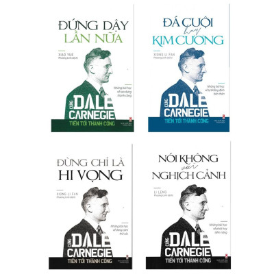 Combo sách Cùng Dale Carnegie Tiến Tới Thành Công (Bộ 4 cuốn)